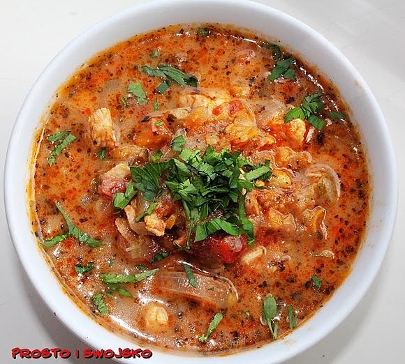 Zupa gulaszowa drobiowa w Thermomix
