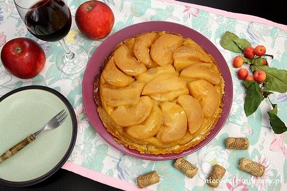 Tarta Tatin - odwrócone ciasto z jabłkami