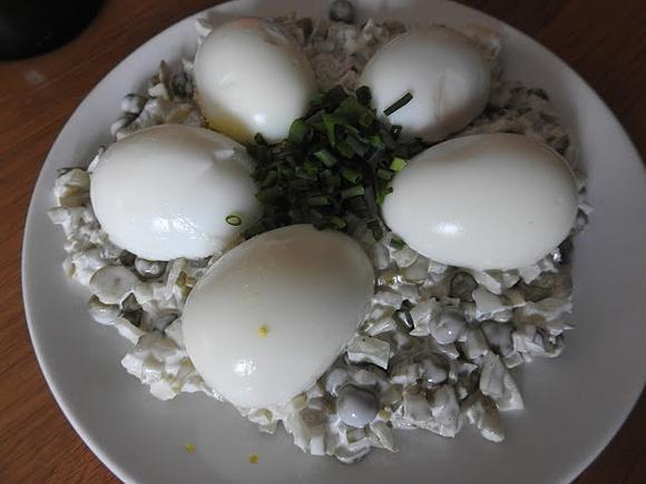 Jajka w sosie tatarskim