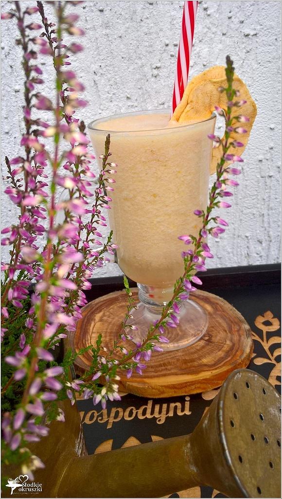 Jabłkowo-gruszkowe smoothie na wodzie kokosowej