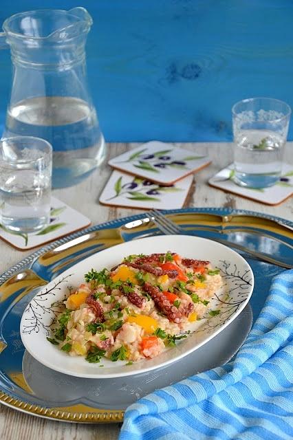 Risotto z ośmiornicą