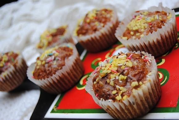Muffinki jabłkowo-marchewkowe