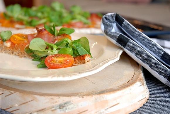 Pizza graham a'la caprese