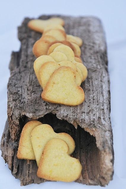 Ciasteczka maślane z pomarańczą