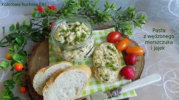 Pasta z wędzonego morszczuka i jajek