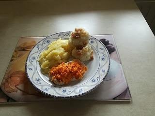 Filet z marchewkową pierzynką