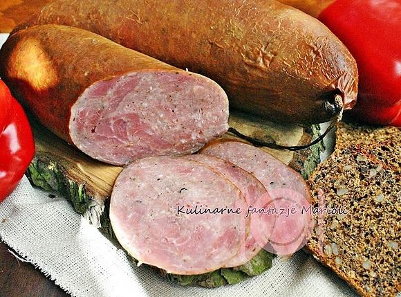 Domowa kiełbasa krakowska