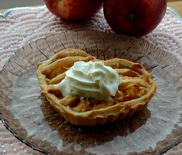 Mini tarty szarlotki