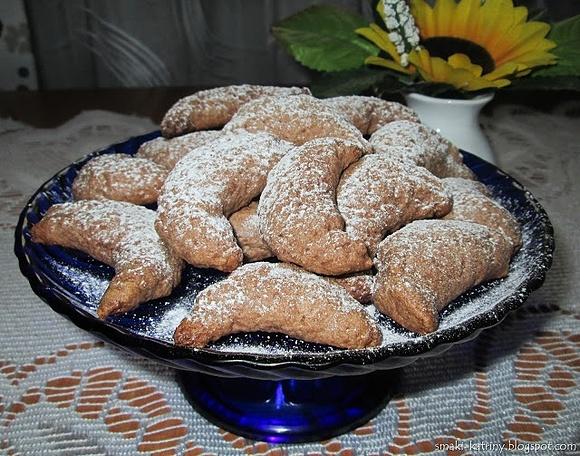 Budyniowe półksiężyce kruche szybkie i pyszne