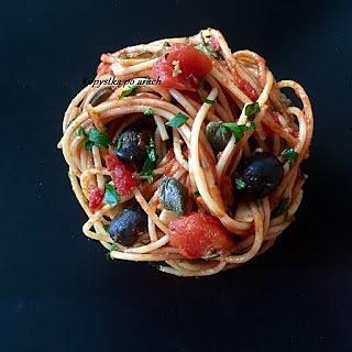 Spaghetti puttanesca