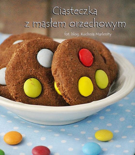 Ciasteczka czekoladowe z masłem orzechowym