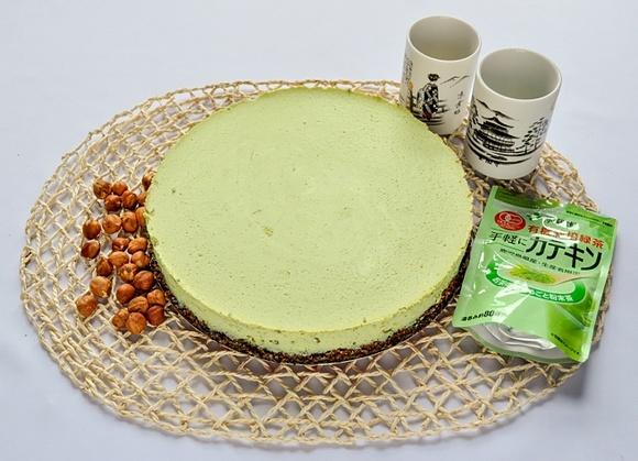 Sernik matcha