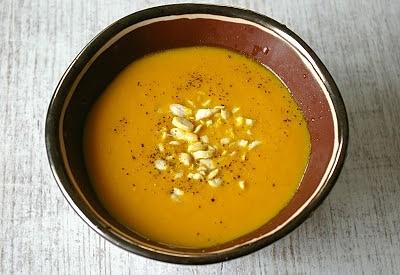 Zupa marchewkowa z imbirem