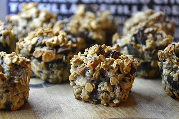 Muffinki musli bez mąki i cukru