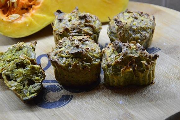 Wytrawne muffinki z dyni piżmowej