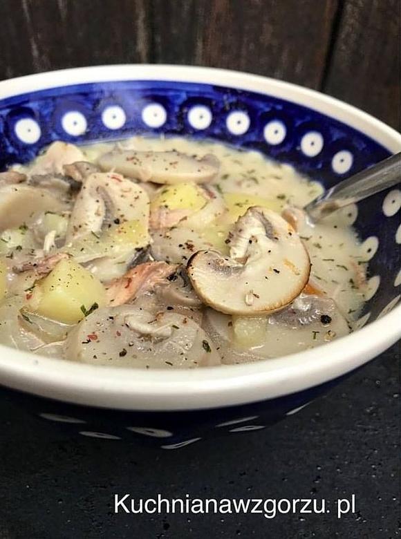 Zupa pieczarkowa prosta i pyszna