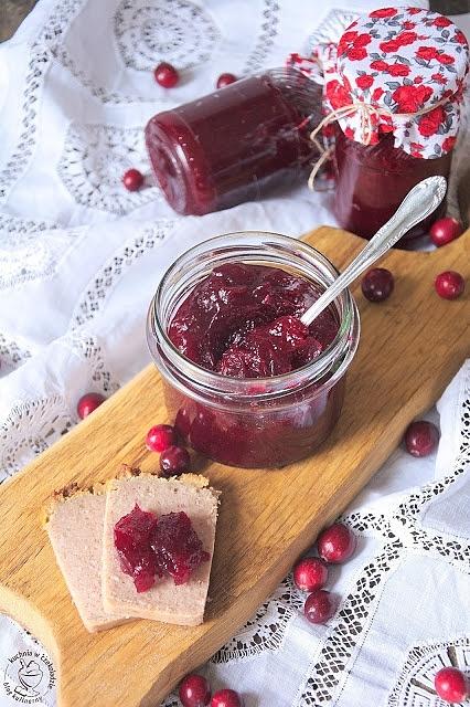 Konfitura żurawinowa do mięs serów i pasztetów