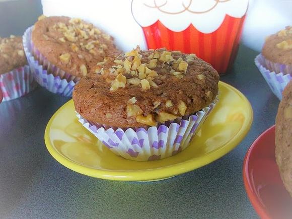 Muffinki orzechowe