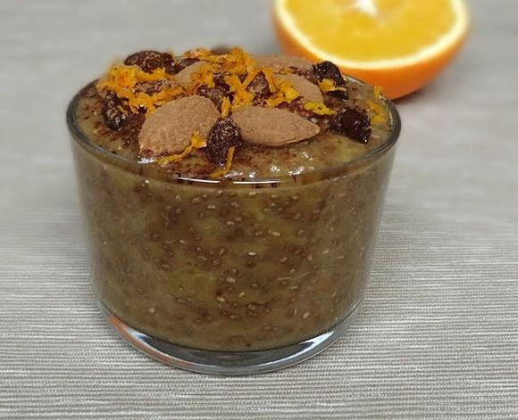 Piernikowy pudding chia