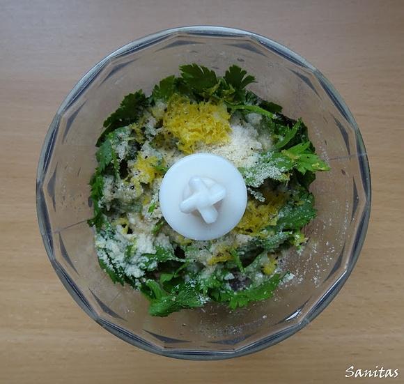 Pesto z pietruszki z cytryną