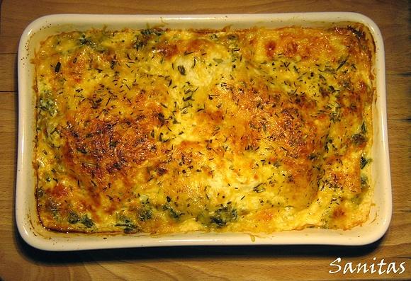Lasagne z jarmużem