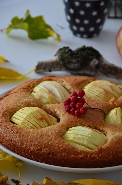 Ciasto kokosowe z jabłkami