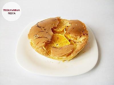 Ciasto budyniowe z pomarańczą