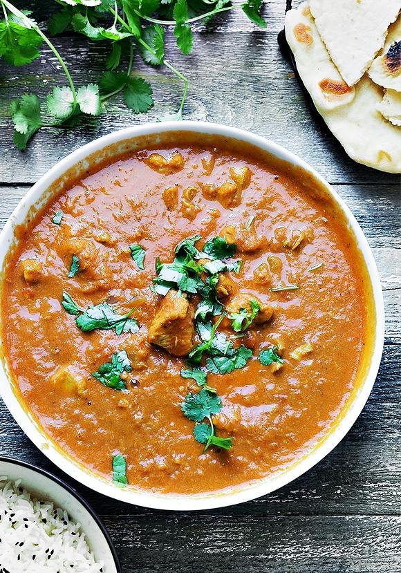 Butter chicken czyli curry z masłem orzechowym