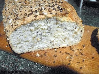 Pyszny chlebek bez wyrastania szybki i smaczny