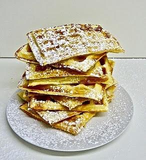 Gofry drożdżowe