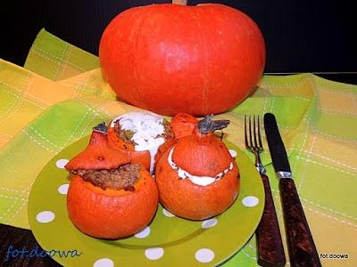 Dynie faszerowane mięsem mielonym