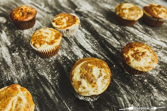 Zakręcone dyniowe muffinki