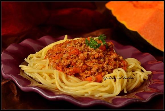 Spaghetti z dynią