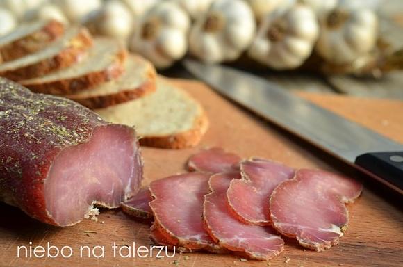 Domowy schab suszony bez pieczenia według Czesława z Wilna