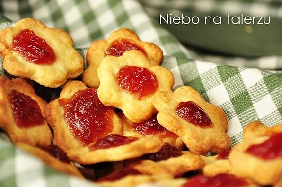Łatwe ciastka z marmoladą