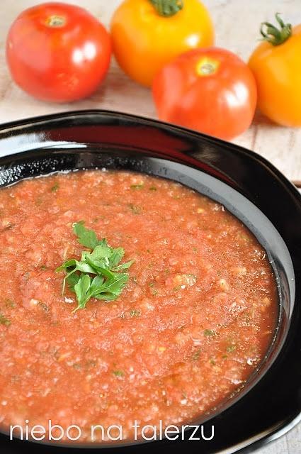 Chłodnik z pomidorów czyli gazpacho