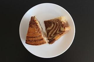 Zebra - ciasto czekoladowo-vaniliowe