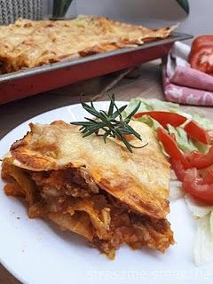 Lasagne z dynią i kaszą jaglaną