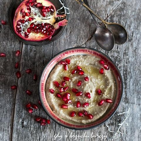 Pasta z bakłażana baba ghanoush - przepis na arabską pastę