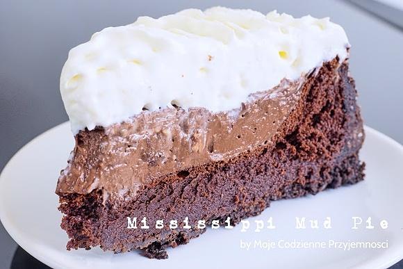 Mississippi mud pie - czekoladowe ciasto wilgotne i słodkie