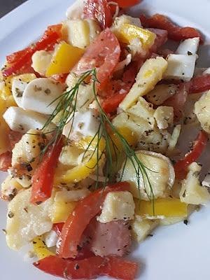 Sałatka ziemniaczana z oregano