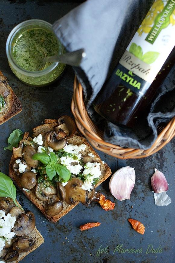 Zapiekanki z pieczarkami i serem ricotta w nowej odsłonie