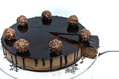 Rocher czekoladowy sernik