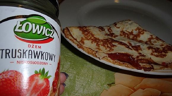 Naleśniki z dżemem Łowicz