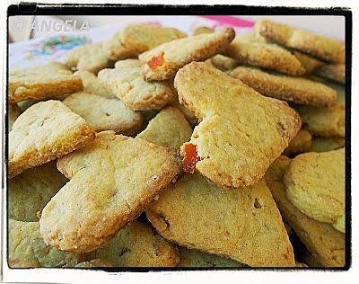 Herbatniki z pomarańczami - orange tea cakes przepis