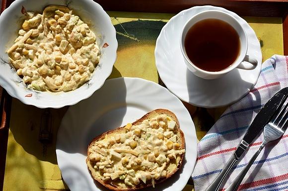 Pasta jajeczna z porem bezglutenowa