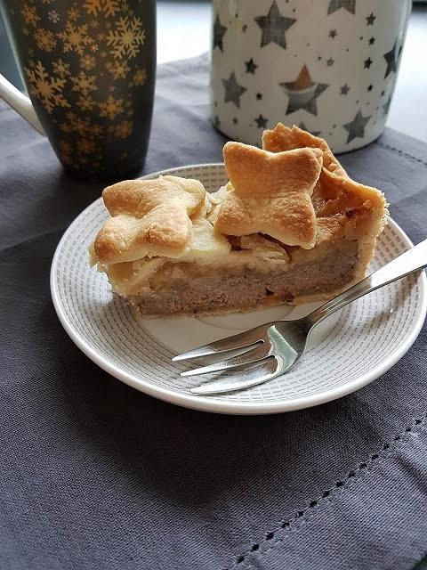 Szarlotka makowo-piernikowa