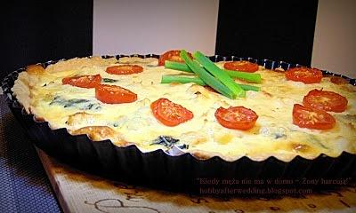 Quiche z warzywami w 3 opcjach