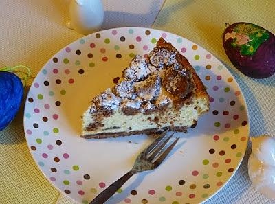 Sernik karakuł z kakaowym kruchym spodem