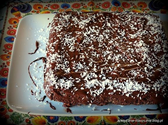 Angielskie ciasto czekoladowe - brownie